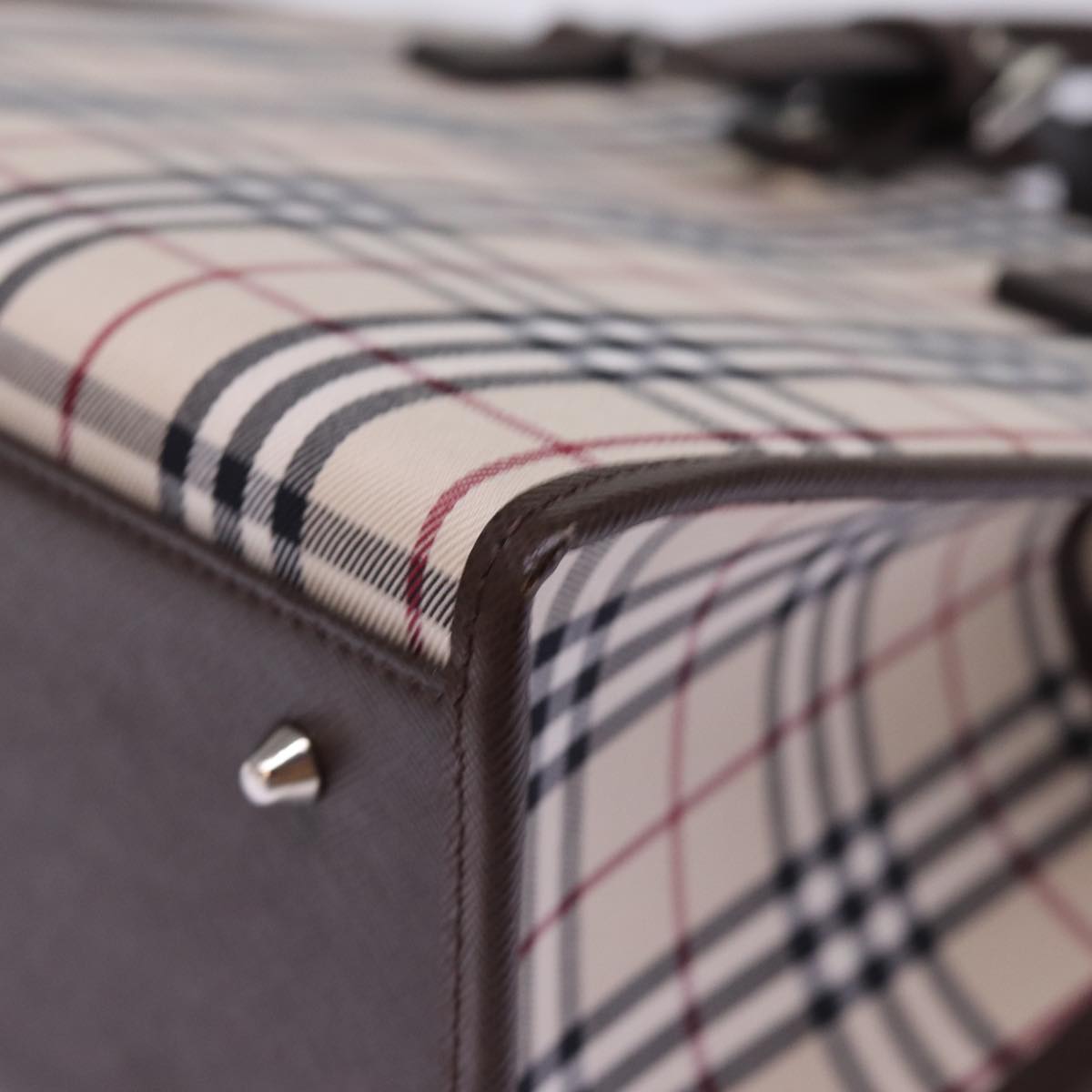BURBERRY Nova Check Handbag