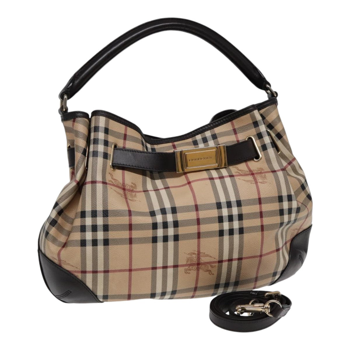 BURBERRY Nova Check Handbag