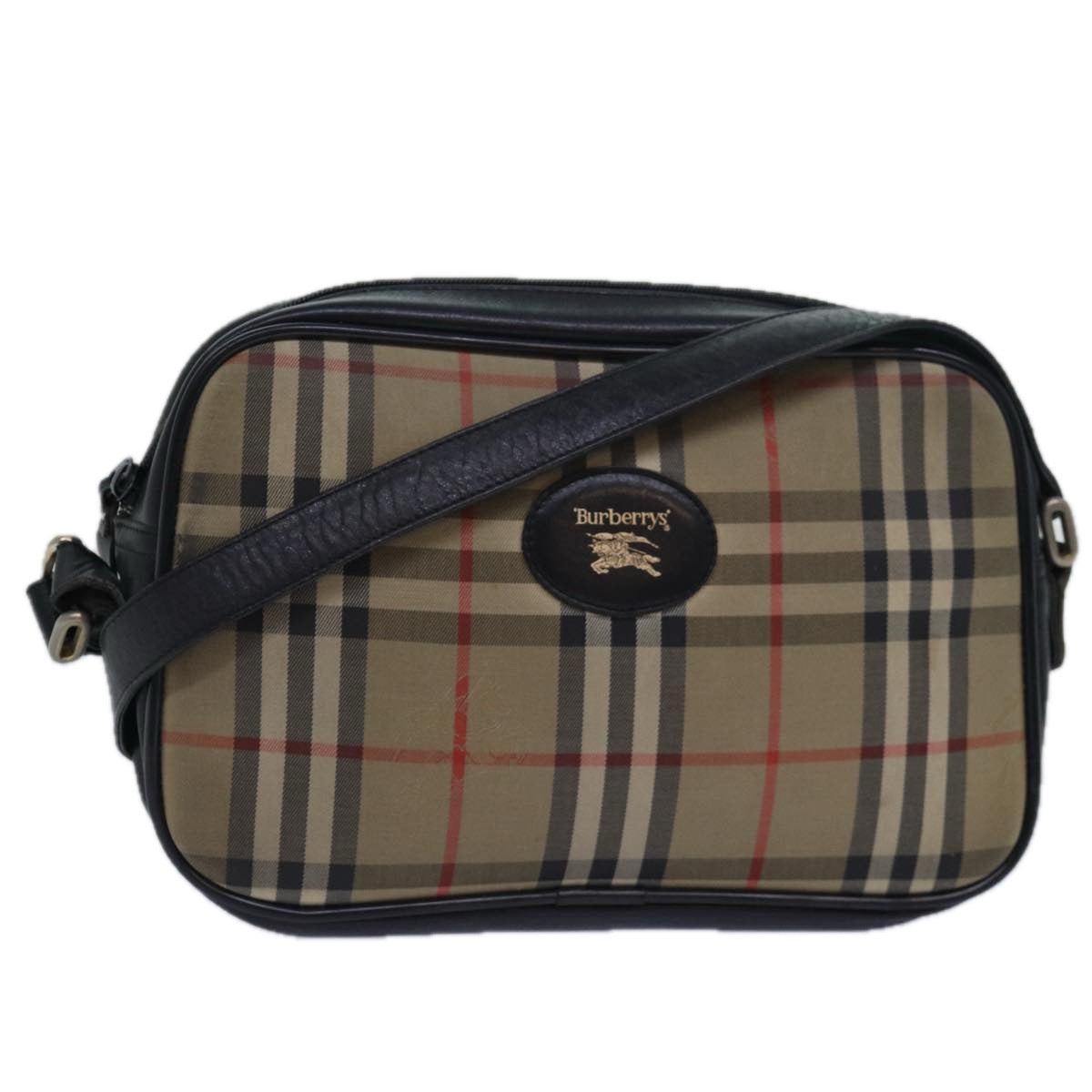 BURBERRY Nova Check Shoulder Bag