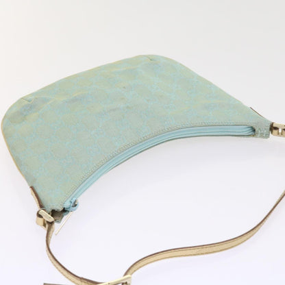 Gucci Gg Canvas Blue Canvas Clutch Bag