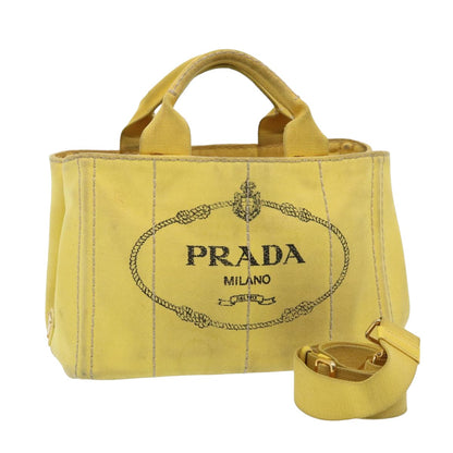 PRADA Canapa Handbag