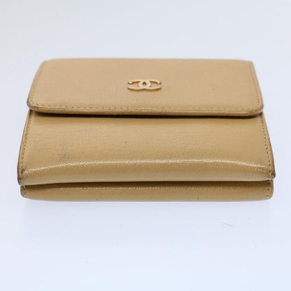 CHANEL Logo CC Wallet