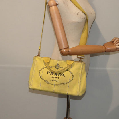 PRADA Canapa Handbag