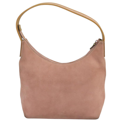 Gucci Hobo Pink Suede Handbag