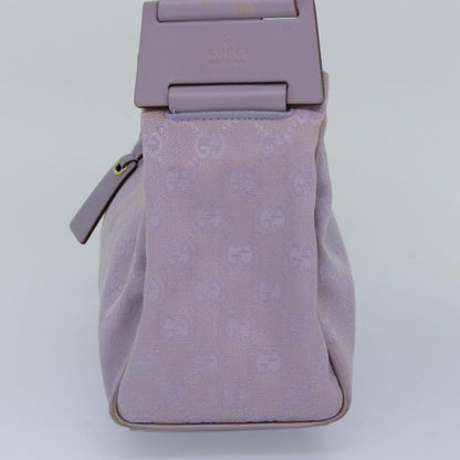 Gucci Gg Canvas Purple Canvas Shoulder Bag