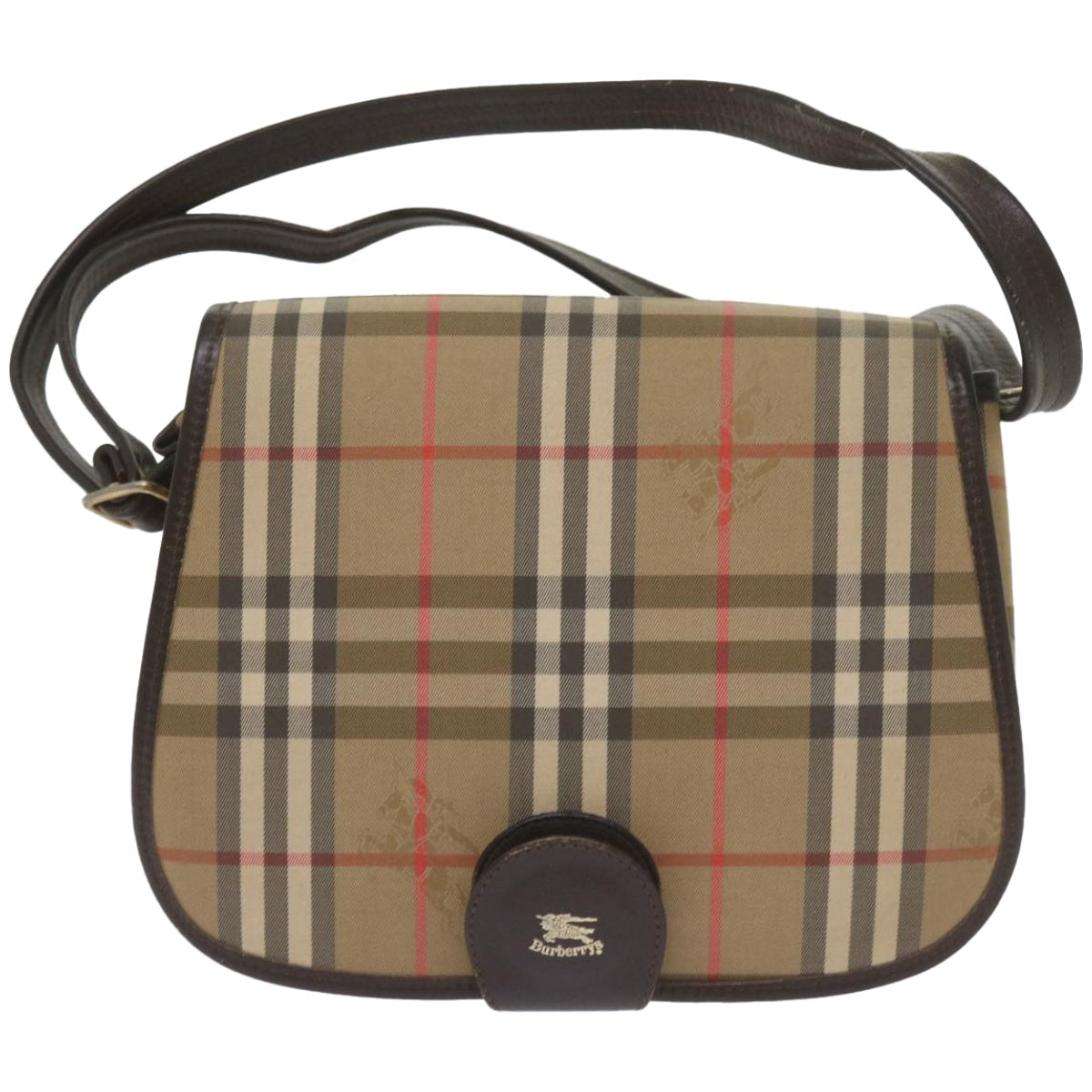 BURBERRY Nova Check Shoulder Bag