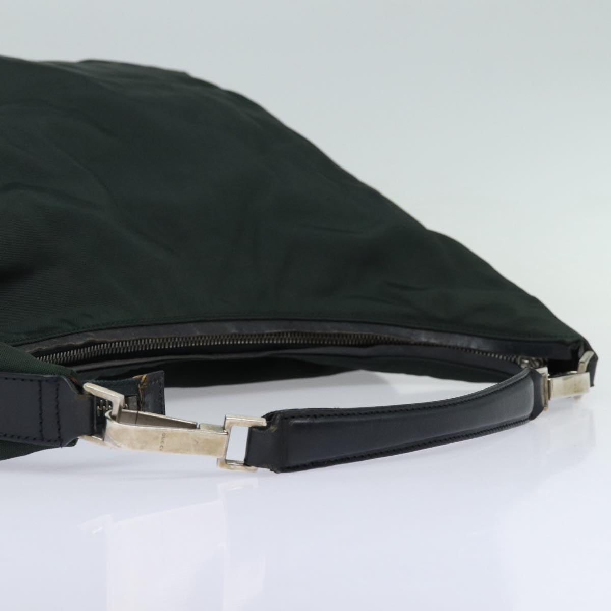 Gucci Hobo Khaki Synthetic Shoulder Bag