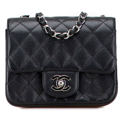 Chanel Coco Mark Matelasse Caviar Skin Shoulder Bag