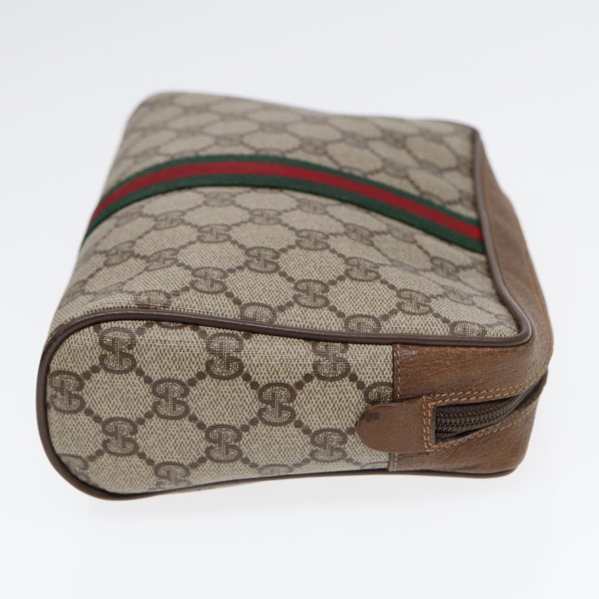 Gucci Gg Canvas Beige Canvas Clutch Bag