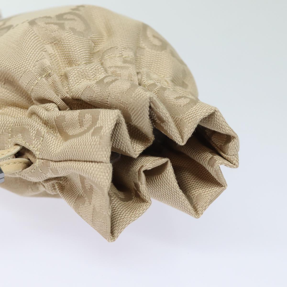 Gucci Gg Canvas Beige Canvas Clutch Bag