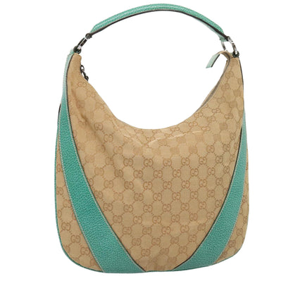 Gucci Gg Canvas Beige Canvas Shoulder Bag ()