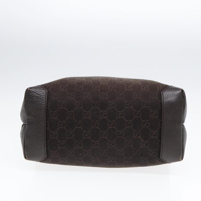 Gucci Gg Canvas Brown Canvas Tote Bag