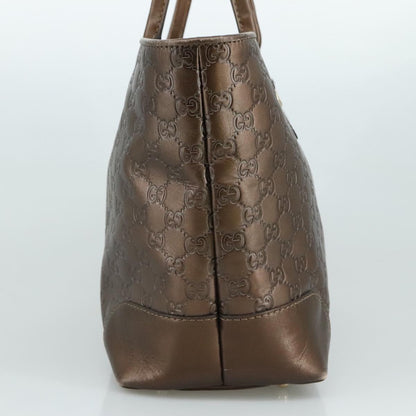 Gucci Guccissima Brown Leather Tote Bag