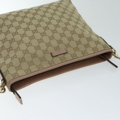 Gucci Gg Supreme Beige Canvas Shoulder Bag