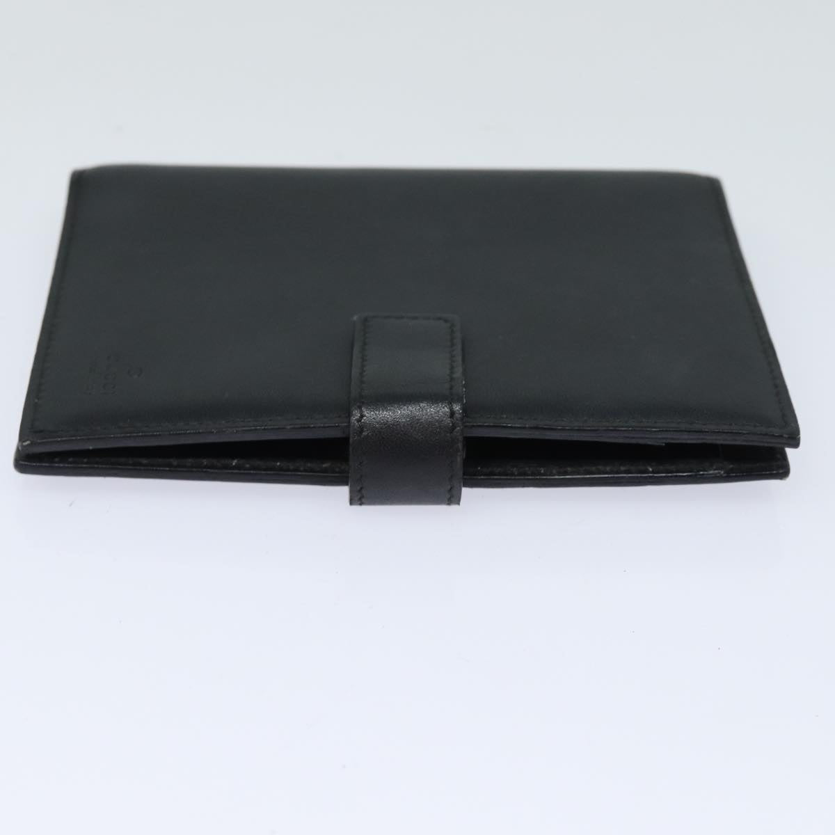 Gucci Couverture Agenda Black Leather Wallet
