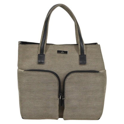 Gucci Beige Canvas Handbag ()