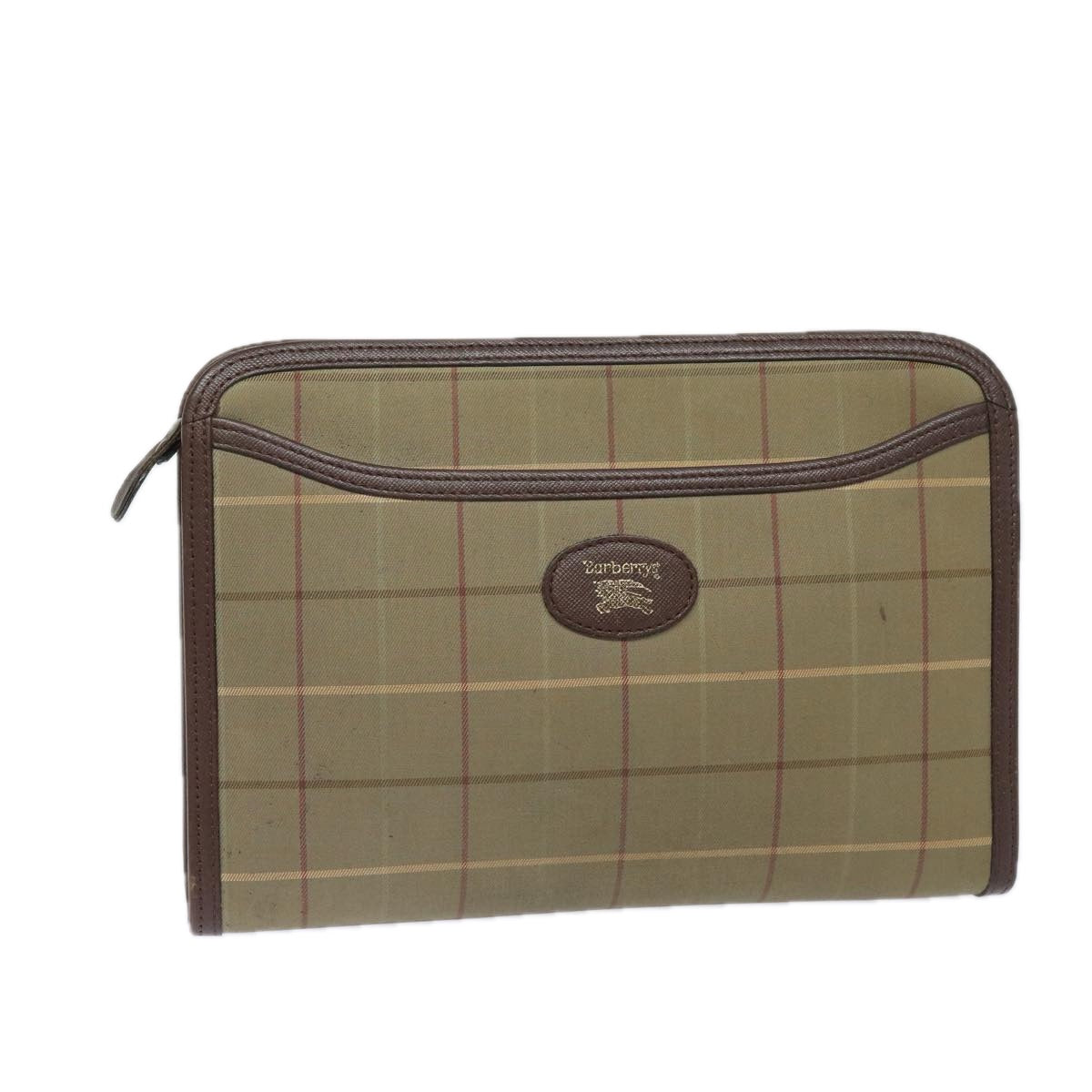 BURBERRY Nova Check Clutch Bag