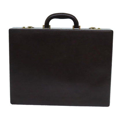 Gucci Sherry Brown Leather Briefcase Bag
