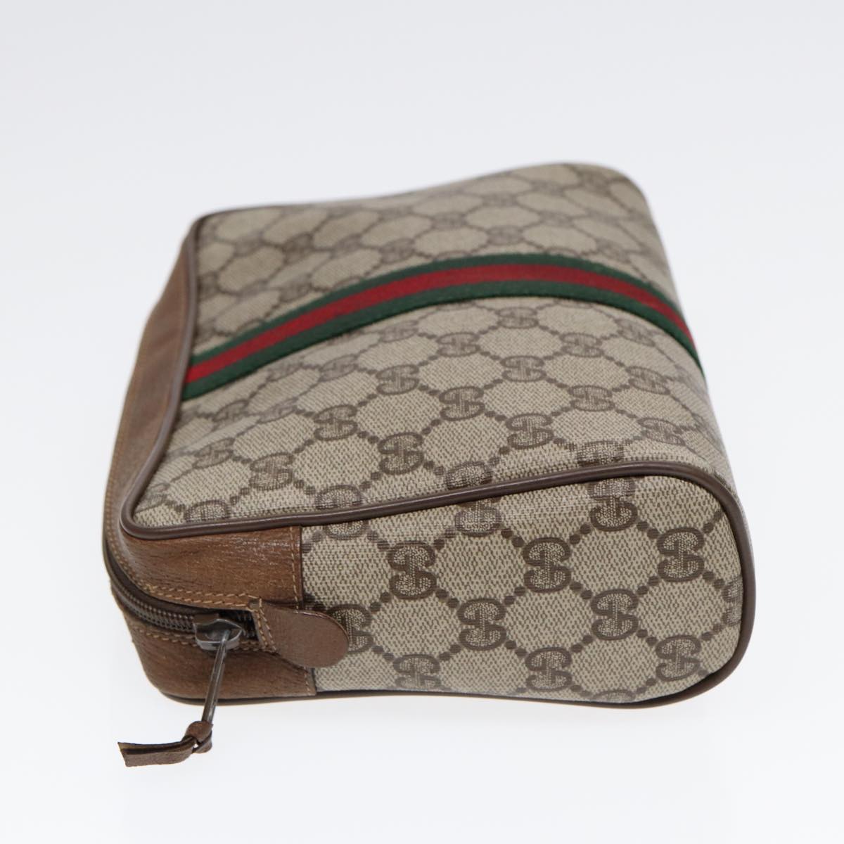 Gucci Gg Canvas Beige Canvas Clutch Bag