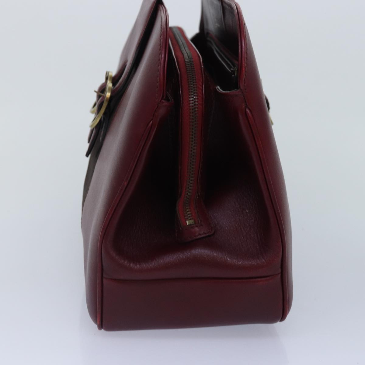 Gucci Burgundy Leather Handbag