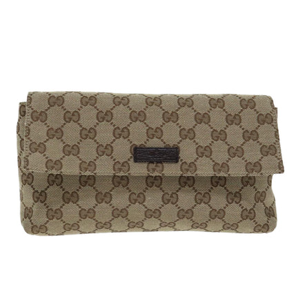 Gucci Beige Canvas Shoulder Bag ()