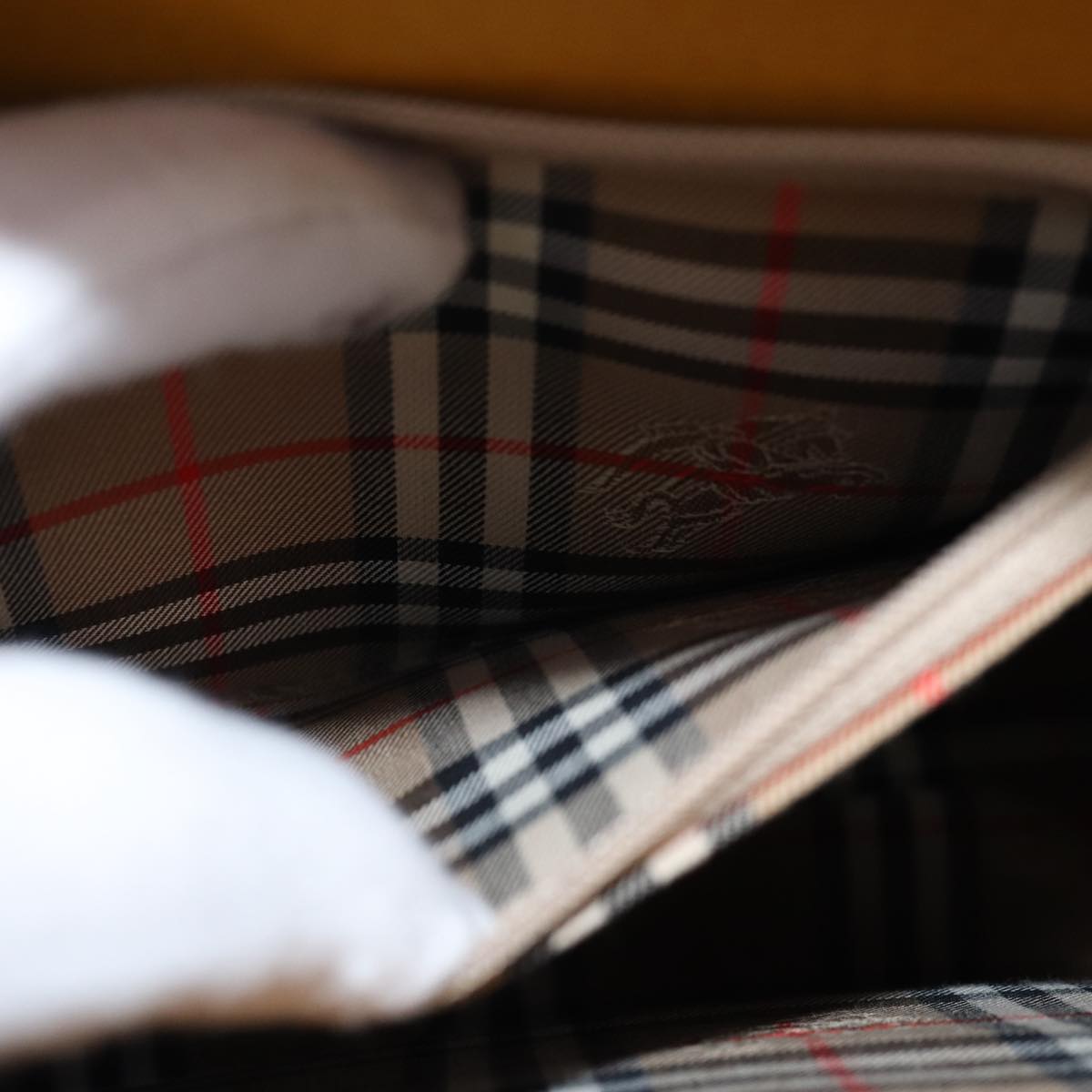 BURBERRY Nova Check Handbag