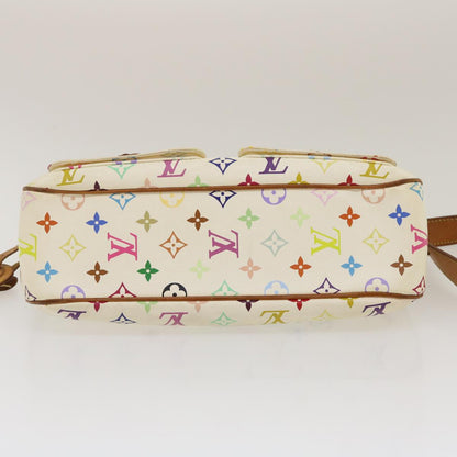 Louis Vuitton White Canvas Lodge shoulder bag