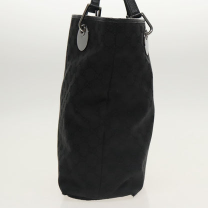 Gucci -- Black Canvas Tote Bag