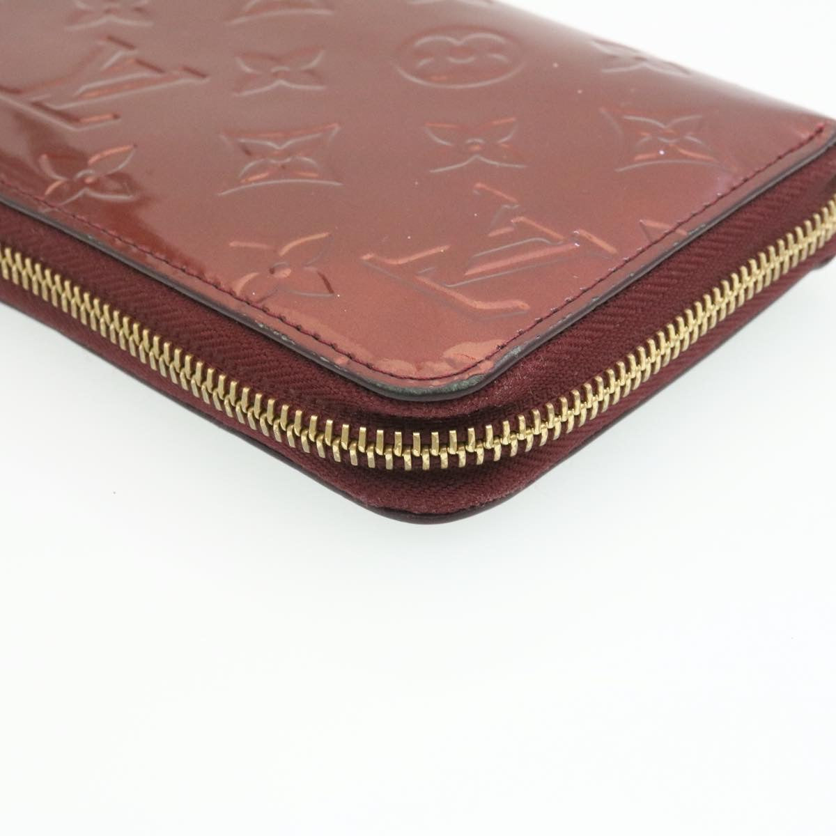 Louis Vuitton Red Patent leather Zippy wallet wallet accessories