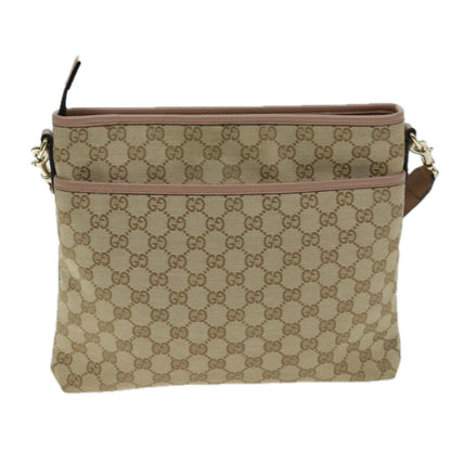 Gucci Gg Supreme Beige Canvas Shoulder Bag