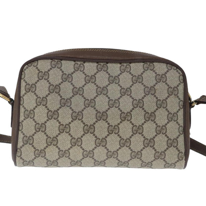 Gucci Sherry Beige Canvas Shoulder Bag
