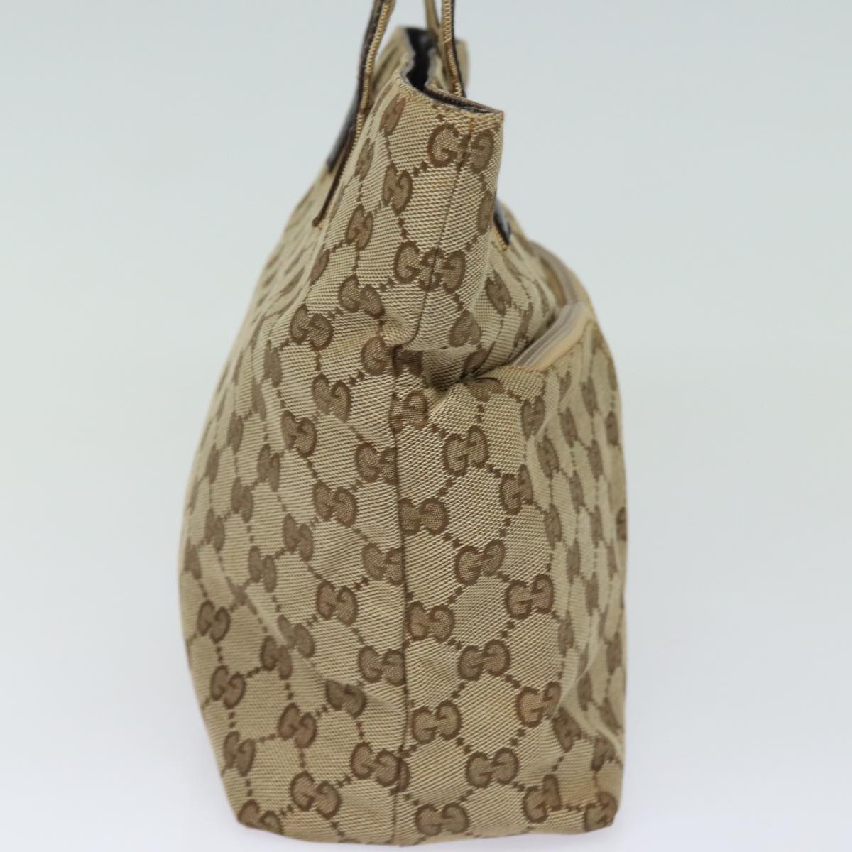 Gucci Gg Canvas Beige Canvas Handbag
