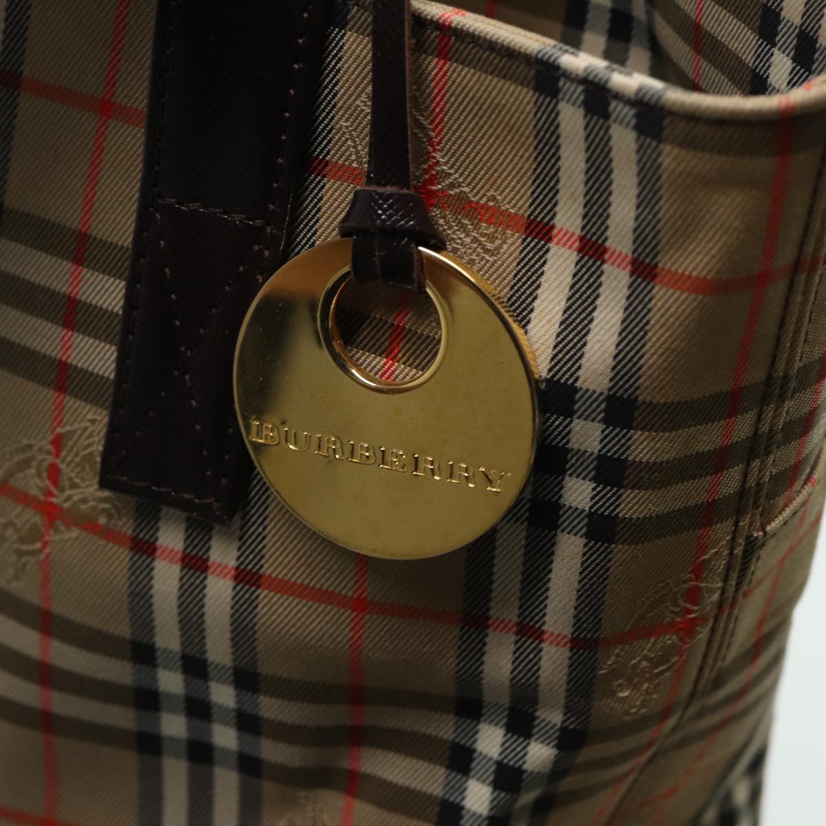 BURBERRY Nova Check Tote