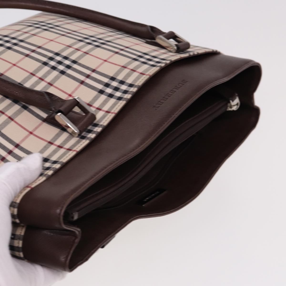 BURBERRY Nova Check Tote
