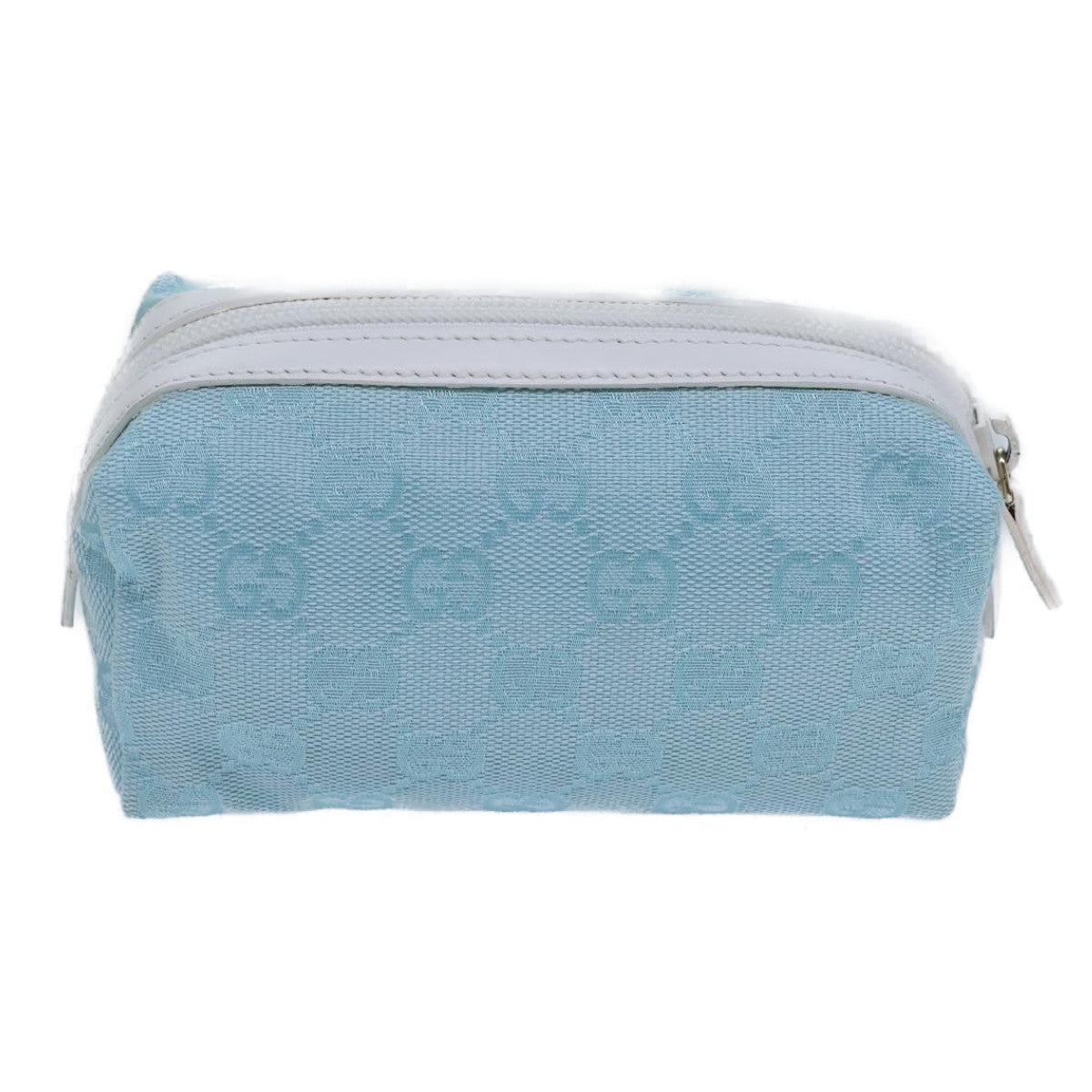 Gucci Gg Canvas Blue Canvas Clutch Bag