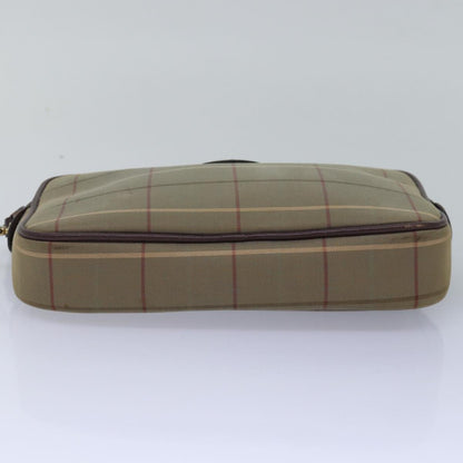 BURBERRY Nova Check Clutch Bag