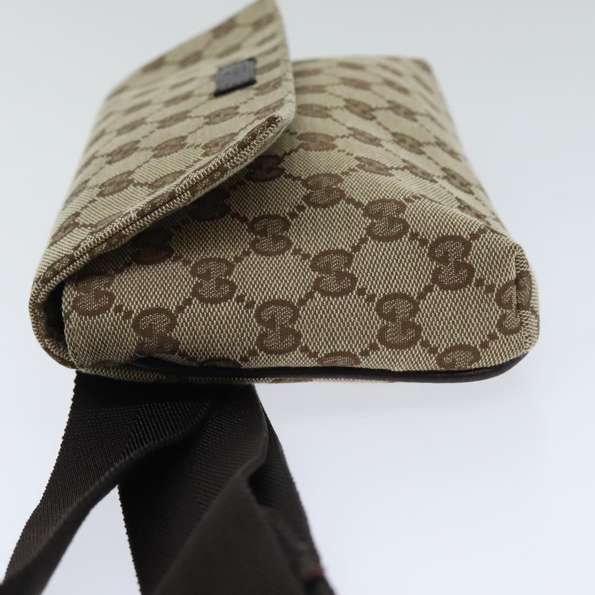 Gucci Beige Canvas Shoulder Bag