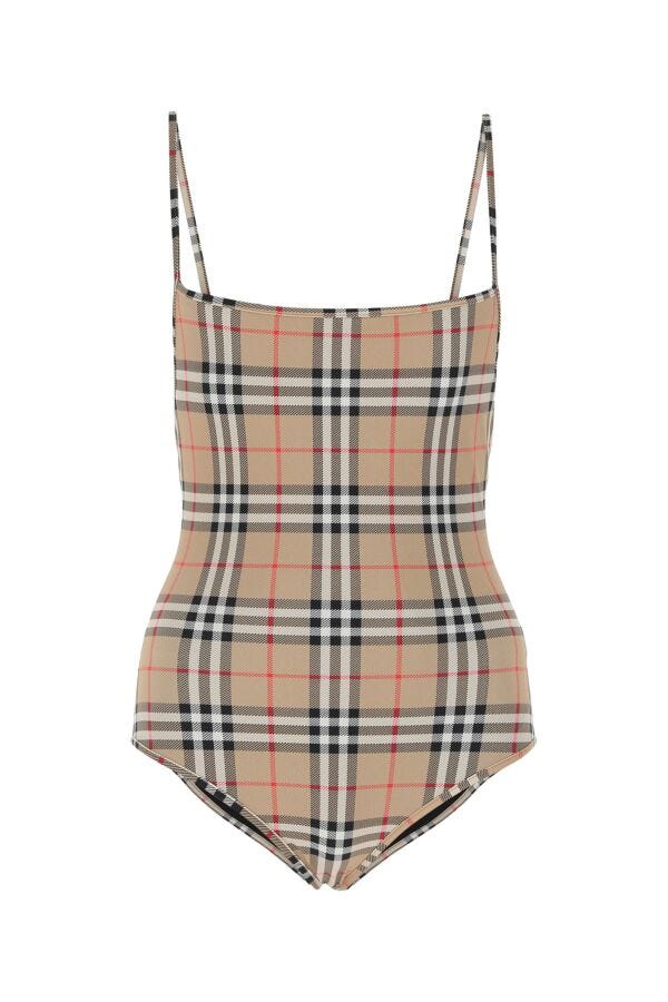 Burberry Woman Printed Stretch Nylon Swimsuit