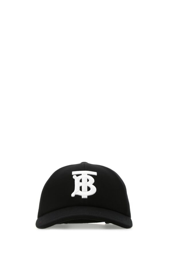 Burberry Unisex Black Cotton Baseball Cap