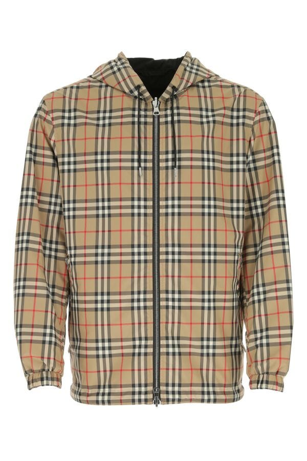 Burberry Man Printed Polyester Reversible K-Way