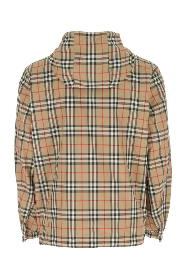 Burberry Man Printed Polyester Reversible K-Way