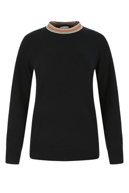 Burberry Woman Black Cashmere Sweater