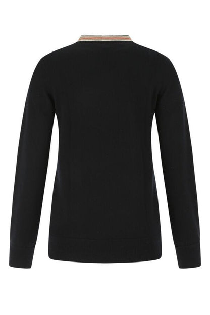 Burberry Woman Black Cashmere Sweater