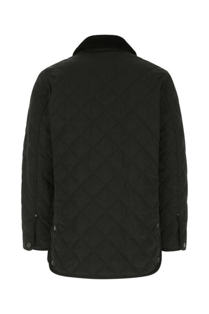 Burberry Man Black Polyester Jacket