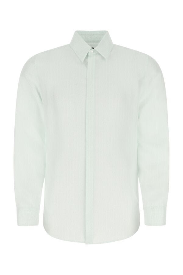 Fendi Man Printed Silk Shirt