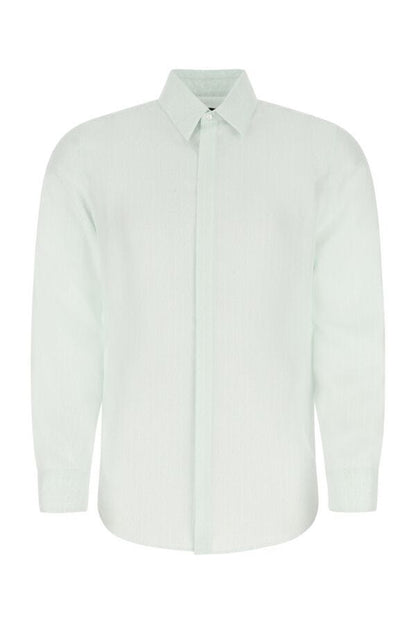 Fendi Man Printed Silk Shirt