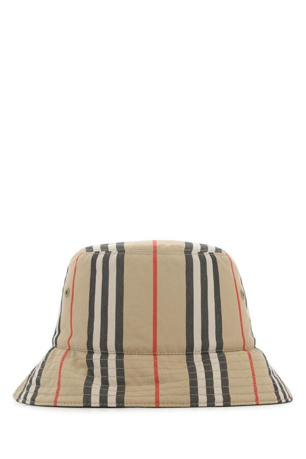 Burberry Woman Embroidered Cotton Hat