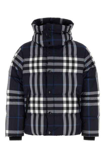 Burberry Man Printed Polyester Down Jacket