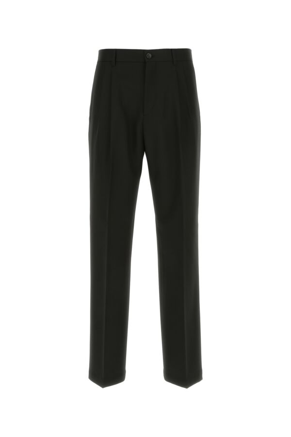 Burberry Man Black Wool Pant