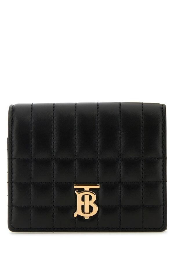 Burberry Woman Black Nappa Leather Wallet